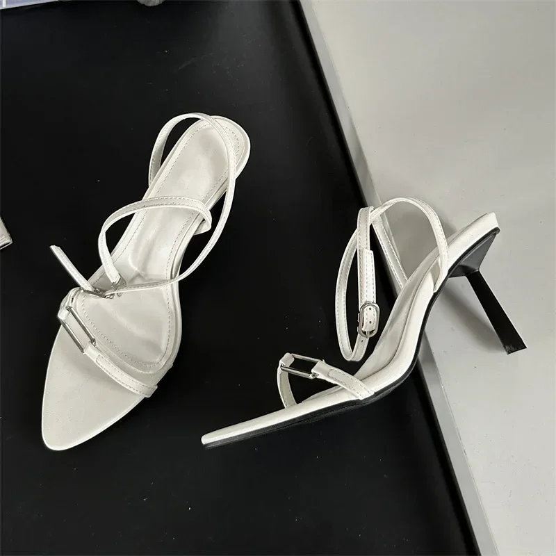 kf-S6fb2e37e10da4369987744b4a6c7a812Q-Eilyken-Ankle-Buckle-Strap-Women-Sandals-2024-Summer-Pointed-Toe-Thin-High-Heels-Shoes-Sexy-Banquet